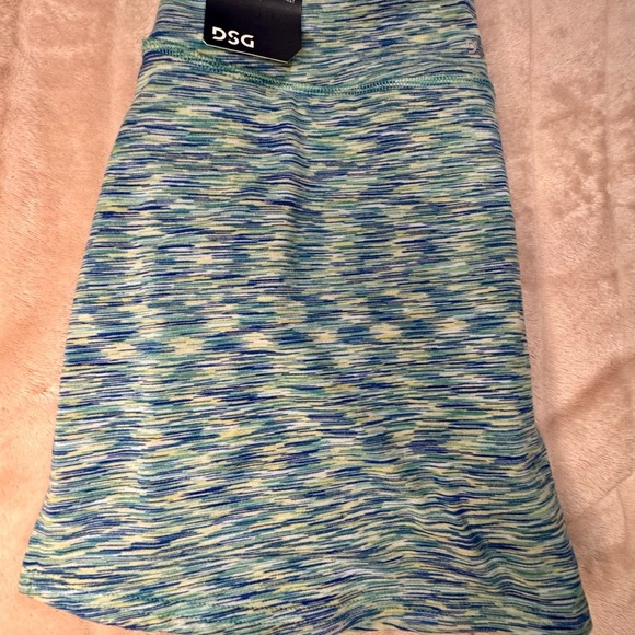 DSG Blue and Green Kids Skirt - Picture 2 of 2